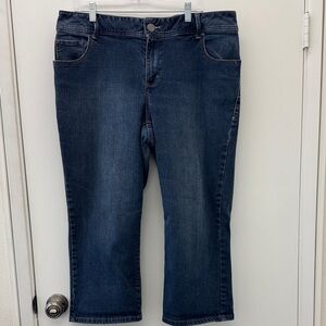 Lane Bryant Capri ‘Genius Fit’ Jeans size 18